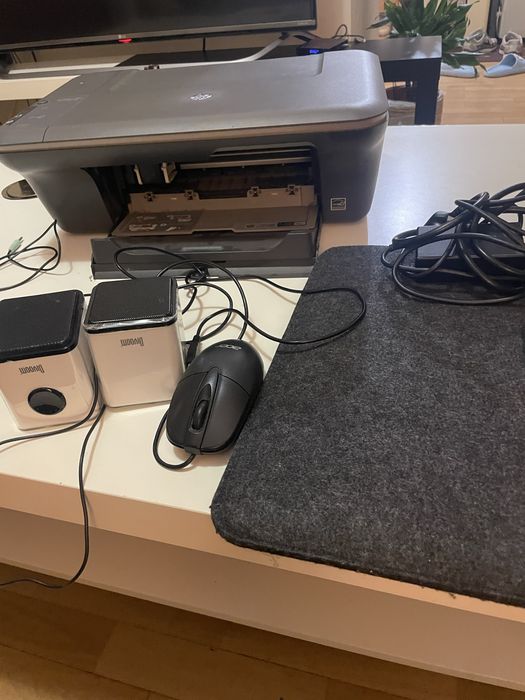 Laptop and printer