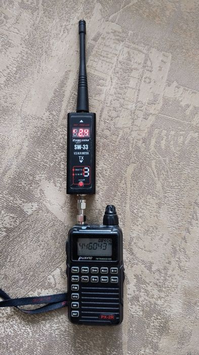 Вимірювач потужності та КСВ КСX SURECOM SW-33 125-525MHz SWR Power