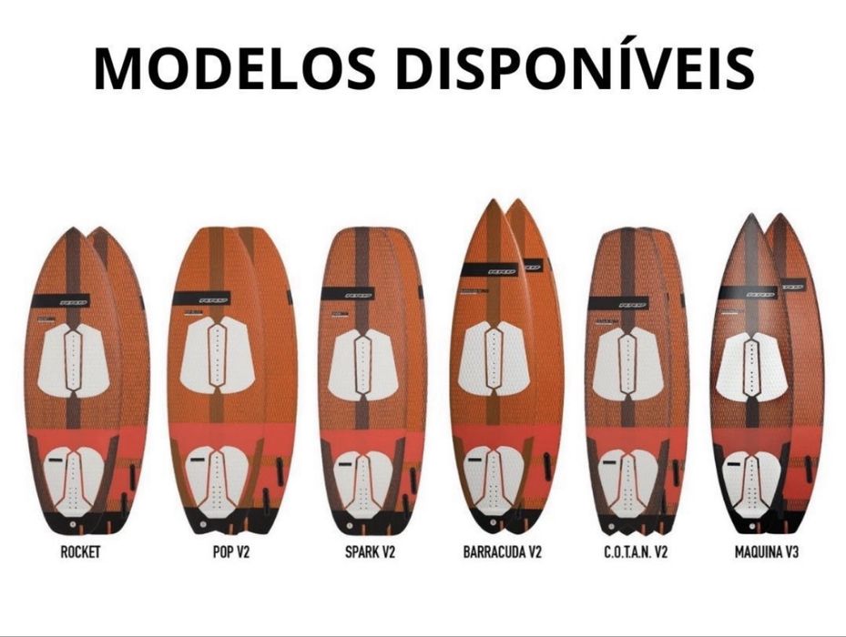 Pranchas de Kitesurf RRD Novas - pequenos defeitos estéticos