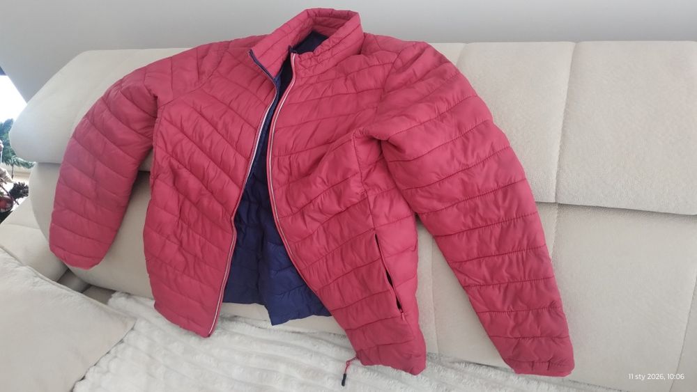 Kurtka męska czerwona przejsciowa