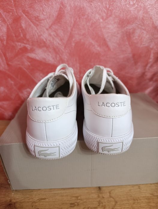 Кеды Lacoste женские кожаные