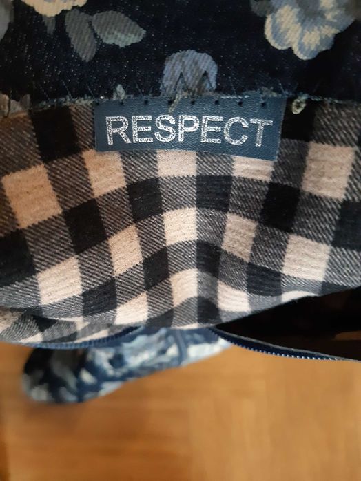 botki jeansowe w kwiaty