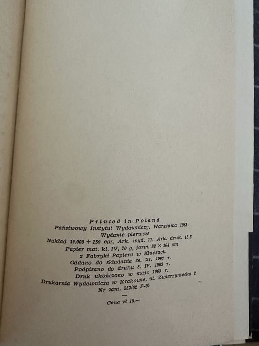 Cierpki smak tarniny. Hermann Stahl
