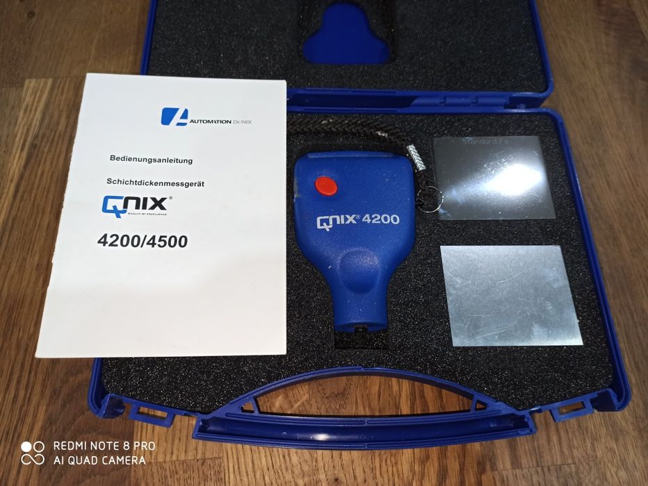 Qnix 4200 miernik grubości powłok