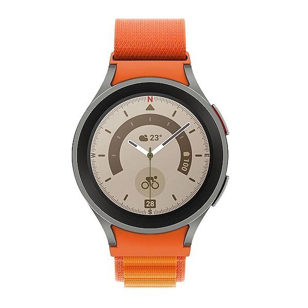 Tech-protect Nylon Pro Samsung Galaxy Watch 4 / 5 / 5 Pro / 6 Orange