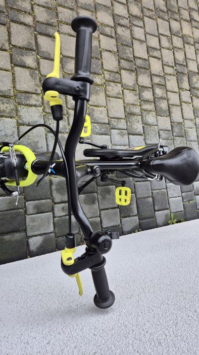 Rower 16 B-TWIN Dark Hero - Decathlon - dziecięcy