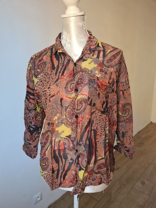 Koszula koszulka wzorzysta