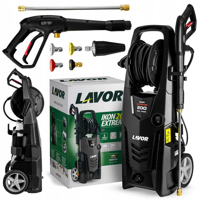 Мийка високого тиску Lavor Ikon 2300 Вт 380бар. Безщітковий двигун