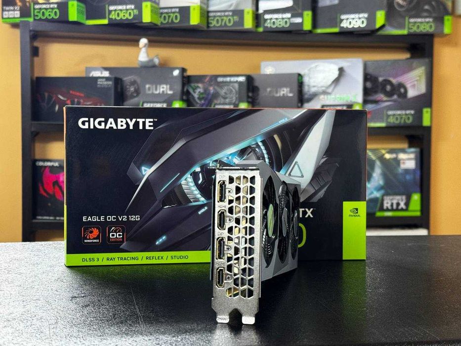 Відеокарта Nvidia RTX 4070 Eagle OC V2 12G | Б/В (Ідеал) | Гарантія 12 міс