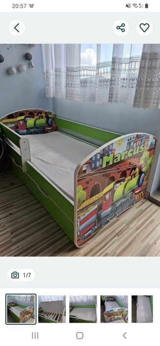 Łóżko dziecięce 120×60