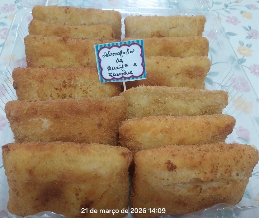 Rissóis fresquinhos do Luso Mealhada
