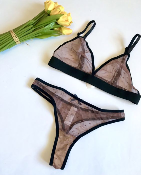 Білизна. Комплект. Бра/Трусики. Сітка. Якісний. XS/S розмір. Новий