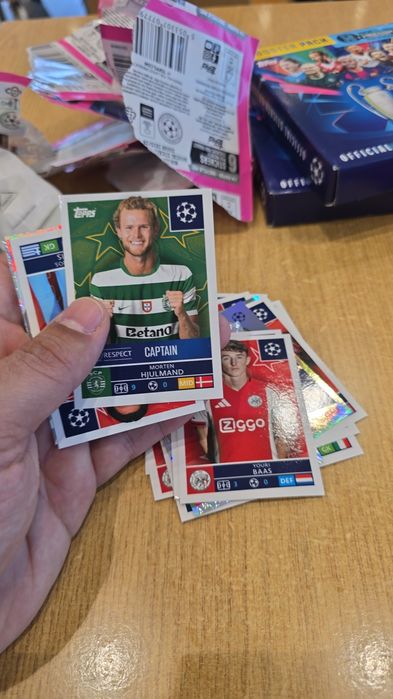 Cromos champions league Topps