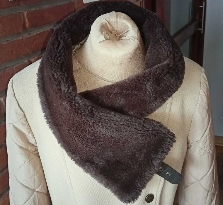 Max Mara kobiecy tweedowy płaszcz 38