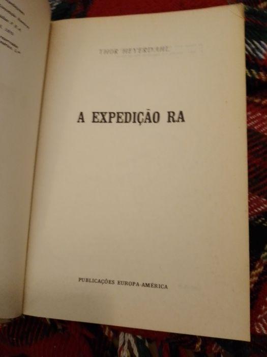 A expedição RA- Thor Heyerdahll-1 edicao-10E- Camisa noite-5E Desde 5E