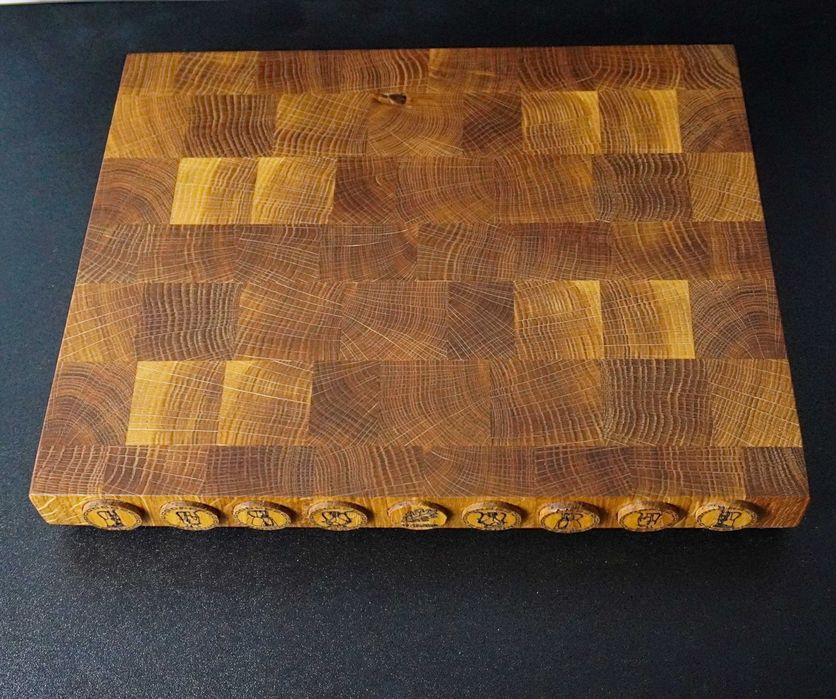 Ręcznie wykonana deska dębowa – sztorcowa