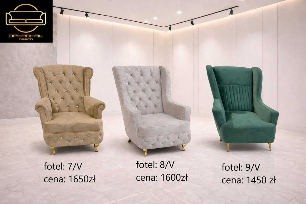 Zestaw chessterfield XXXL głeboko pikowany NR. 5/2023