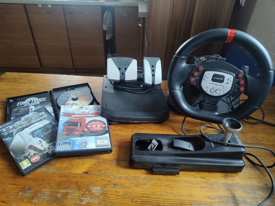 Kierownica pc +3 gry
