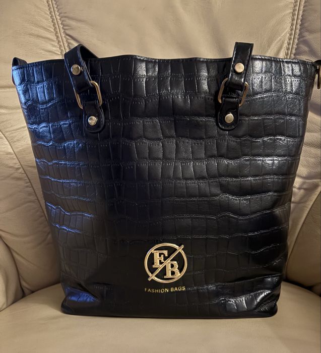 Torebka szoperka czarna