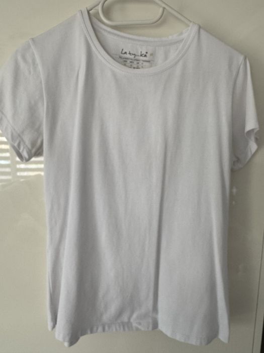 Bluzka Latynka biala krotki rekaw