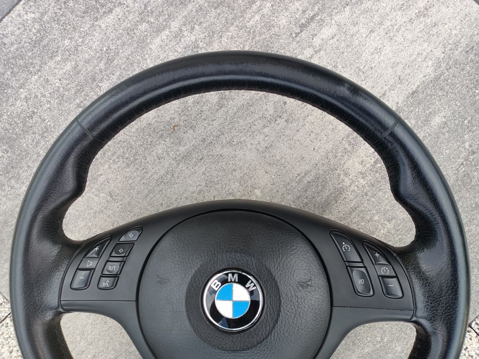 Oryginalna kierownica Mpakiet z multifunkcją BMW E46 E39 E38 X5 E53