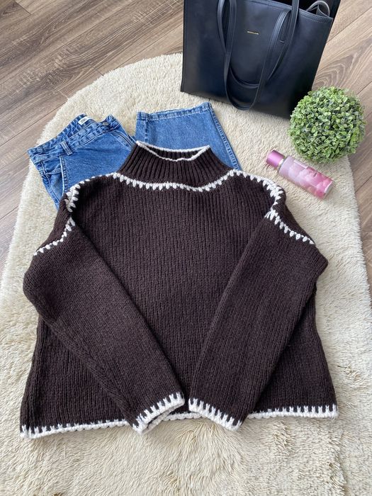 Жіночий італійський светр оверсайз