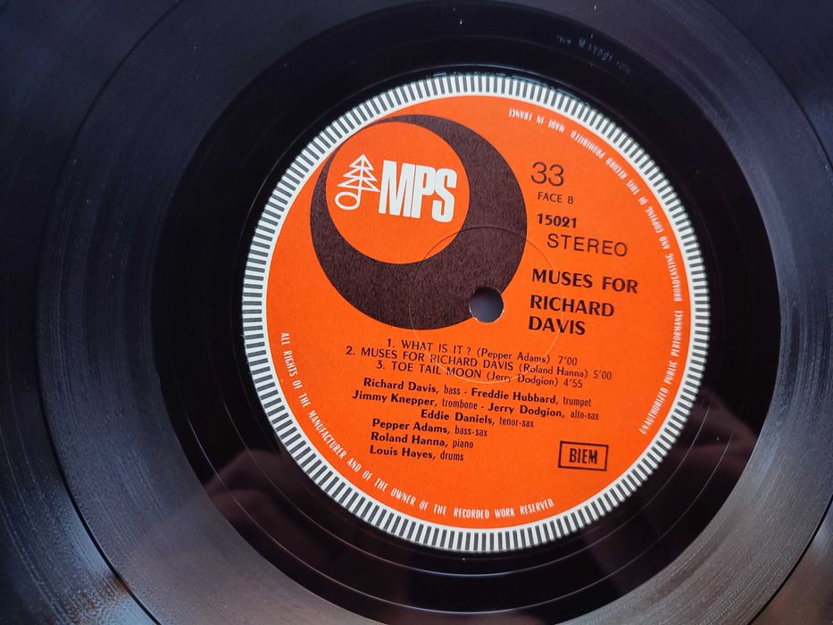 Richard Davis - Muses For Richard Davis - LP