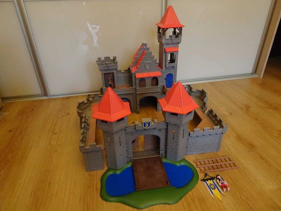 Playmobil 3268, duży zamek rycerski, zamek rycerski plus gratisy