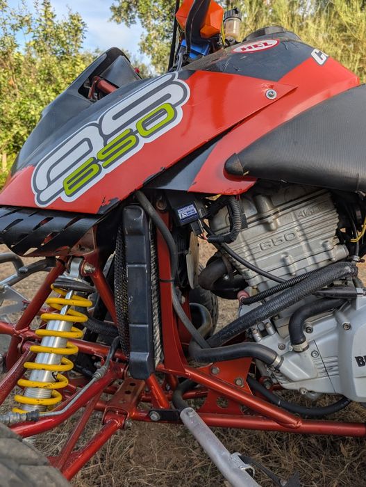 Vendo Moto 4 Bombardier Ds650