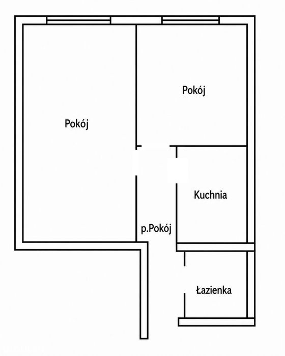 Ruda Śląska 38 m² | 2 pokoje | Ogrzewanie miejskie | ul. Jana Szymały