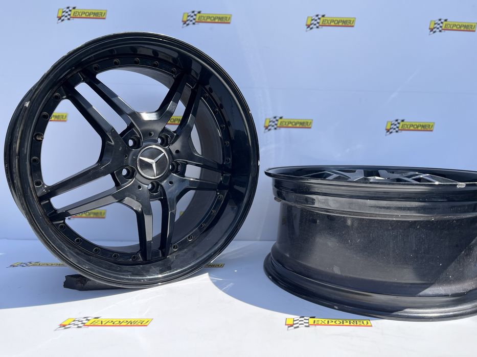 Jantes 19 Mercedes 2 medidas  5x112 com aba classe E