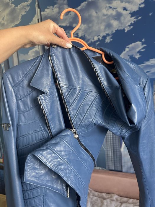 Продам шкіряну куртку Philipp Plein