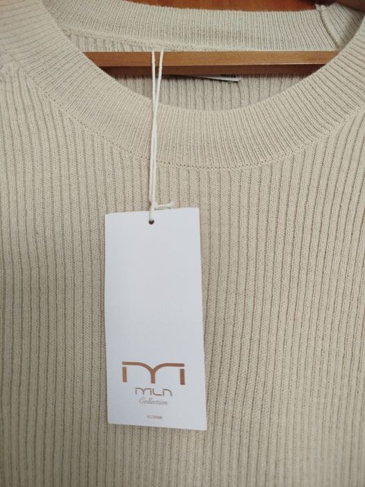 Vestido malha branco