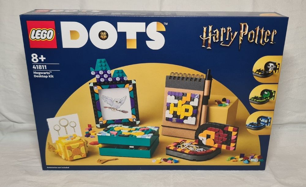 LEGO DOTS - 41811 - Harry Potter - Zestaw na biurko z Hogwart - NOWY