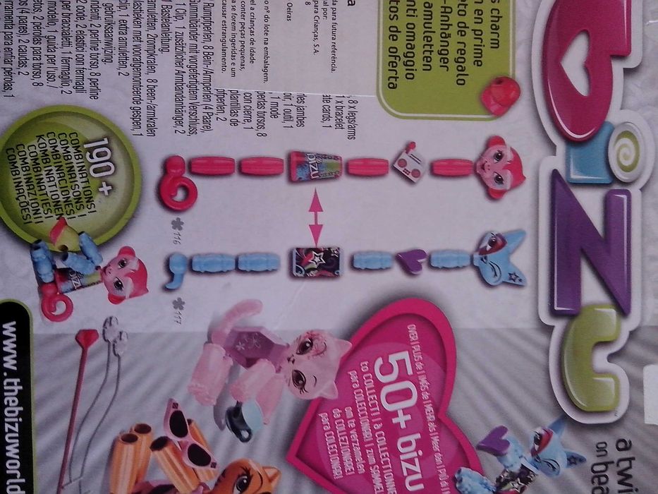 Pulseiras da "Bizu"