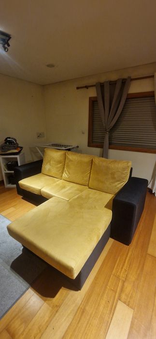 sofa 2 lugares com chaise long preço negociável