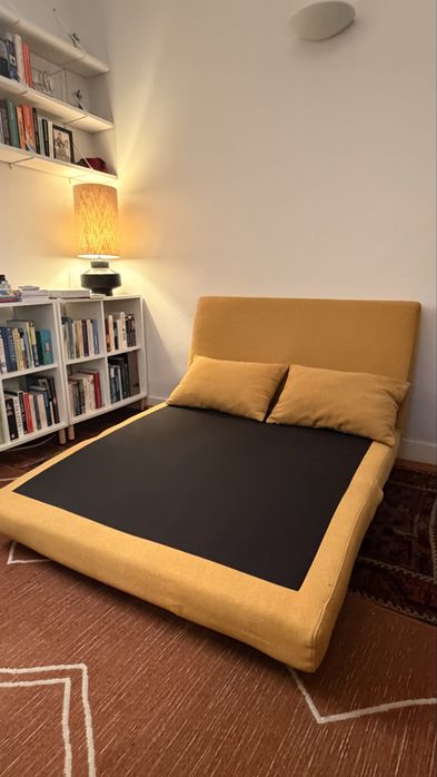 Sofá-cama Sklum mostarda
