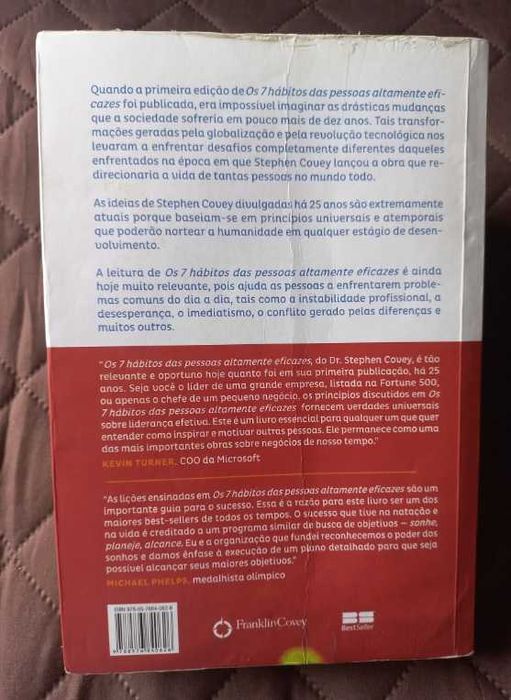 Os 7 Hábitos das Pessoas Altamente Eficazes - Stephen R. Covey