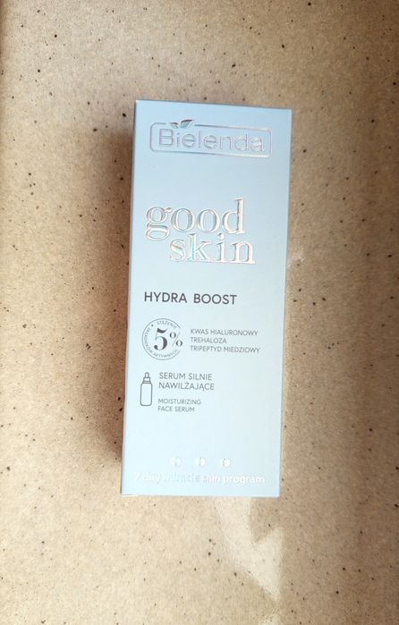 Serum Bielenda nawilżające peptyd miedziowy,kwas hialuronowy