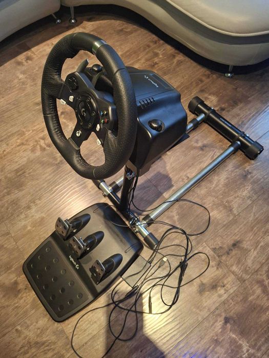 Руль Logitech G920 + Педалі + Стійка Wheel Stand Pro (тримач) / Sim Racing Сетап