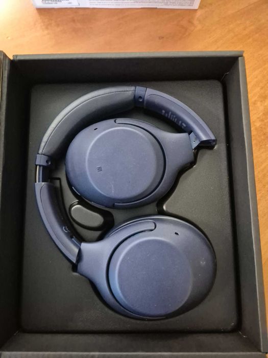 Słuchawki Sony WH-XB900n granatowe
