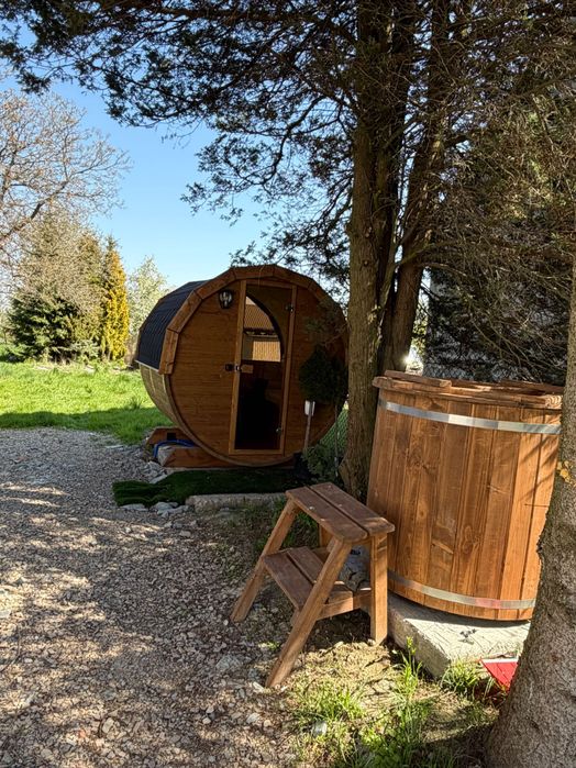 domek z sauna i jacuzzi blisko krakowa 50m2
