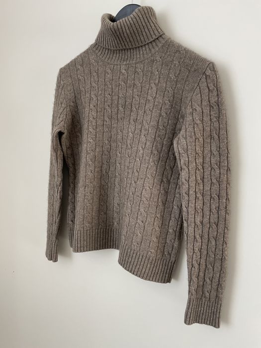 Кашемір вовна светр гольф S стиль old money cos