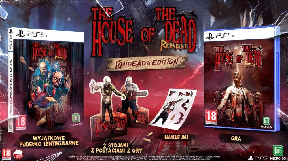 House Of The Dead Remake Limidead Edition - PS5 - PL - NOWA, FOLIA