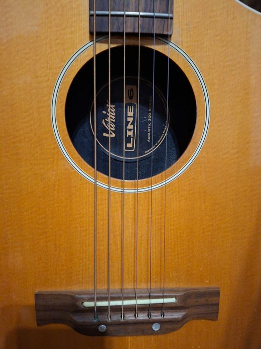 Viola elétrico acustico variax line 6 acoustic 300 series + carregador