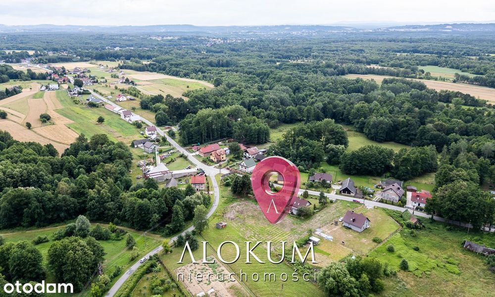 Atrakcyjna działka w spokojnej okolicy, Bucze gm. Brzesko. - Widok 2