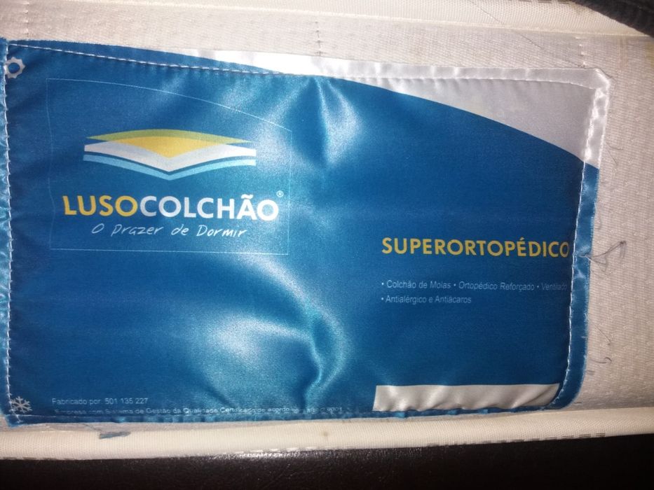 COLCHÃO super ortopédico 160X200