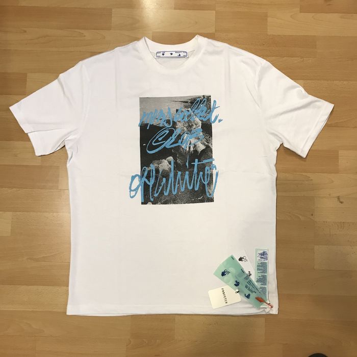 Koszulka offwhite off white S M L XL XXL balenciaga balmain palm angel