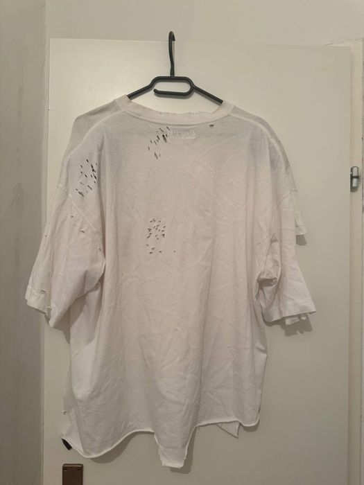 Футболка Vetements Deep Marianas Web DISTRESSED