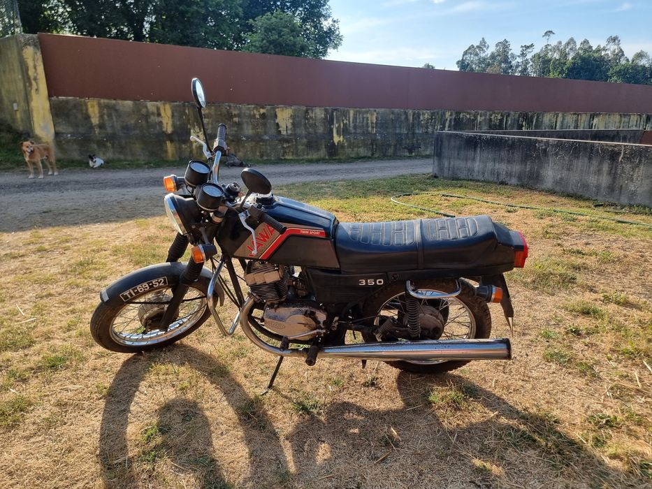 Jawa 350 homologada para sidecar